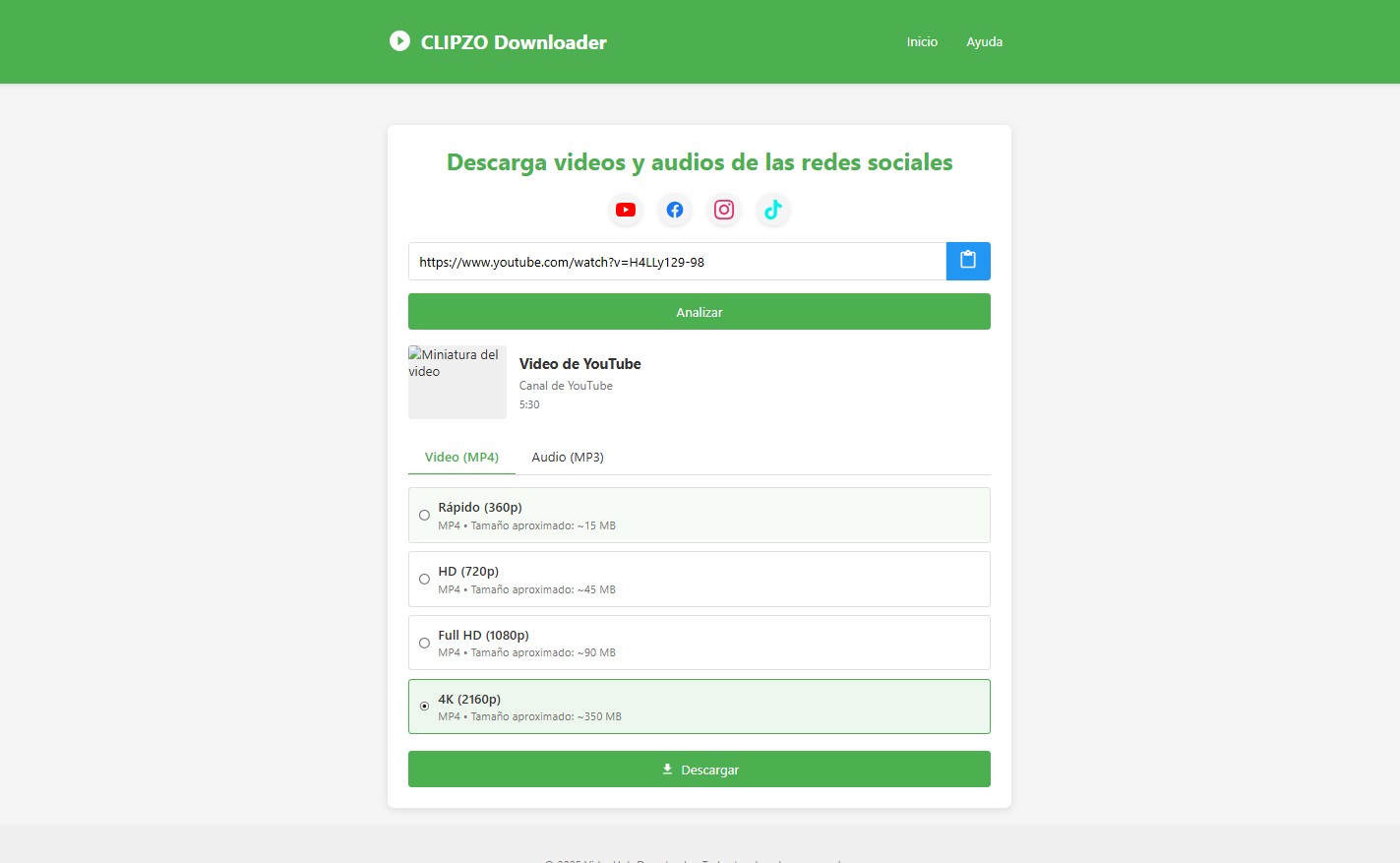 Captura del proyecto SLegal